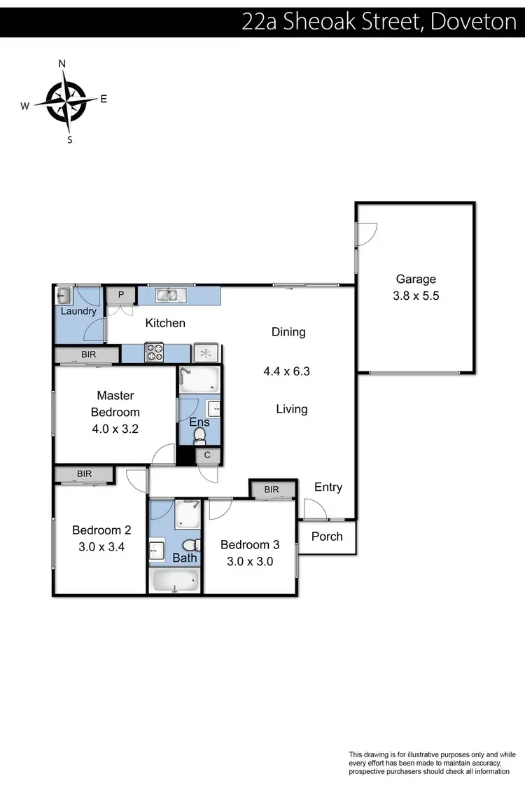 Floorplan of Homely house listing, 22A Sheoak Street, Doveton VIC 3177