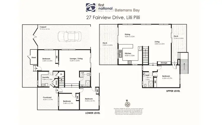 Floorplan of Homely house listing, 27 Fairview Drive, Lilli Pilli NSW 2536