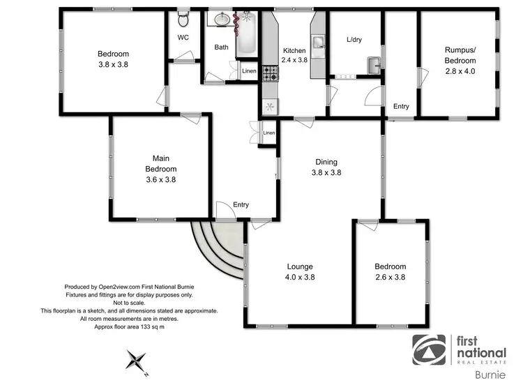 Floorplan of Homely house listing, 38 Mace Street, Montello TAS 7320