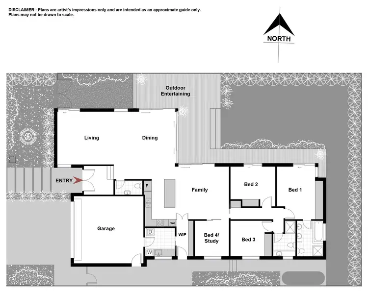 Floorplan of Homely house listing, 122 Ulysses Circuit, Wright ACT 2611