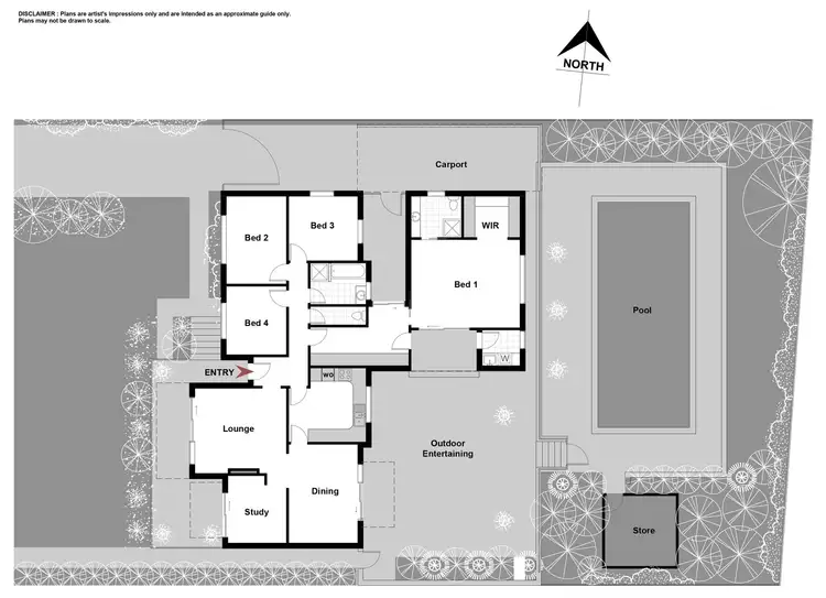 Floorplan of Homely house listing, 16 Musgrave Street, Yarralumla ACT 2600