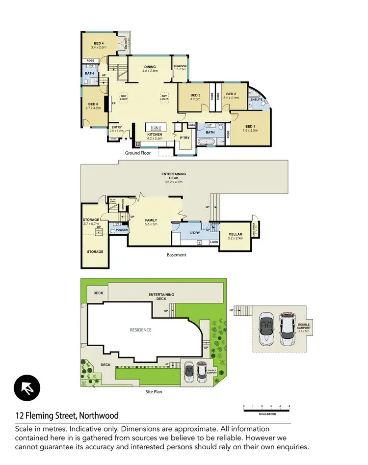 Floorplan of Homely house listing, 12 Fleming Street, Northwood NSW 2066