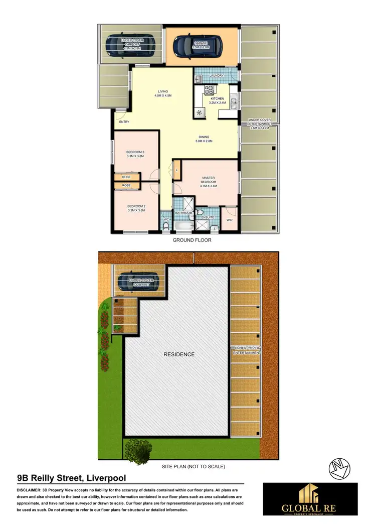 Floorplan of Homely house listing, 9B Reilly Street, Liverpool NSW 2170