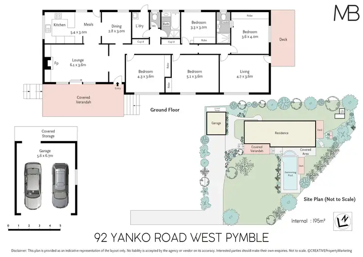 Floorplan of Homely house listing, 92 Yanko Road, West Pymble NSW 2073