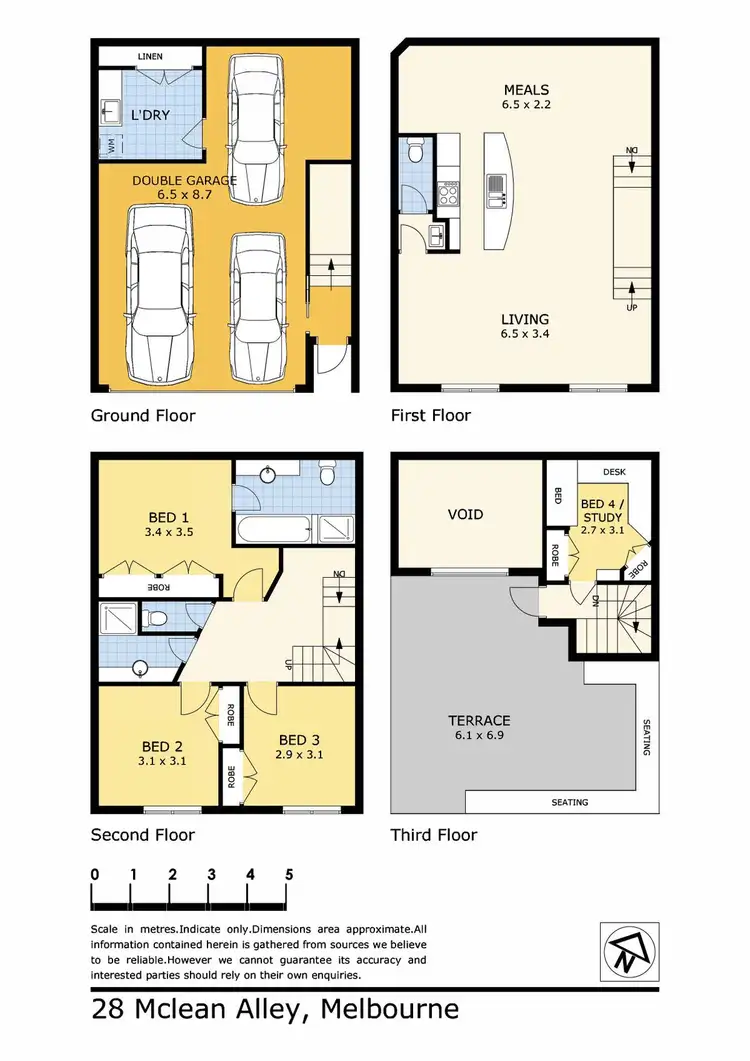 Floorplan of Homely house listing, 28 McLean Alley, Melbourne VIC 3000