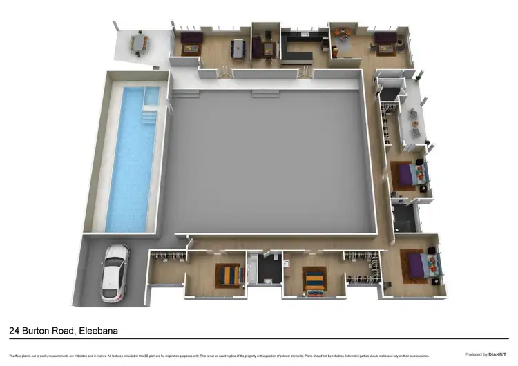 Floorplan of Homely house listing, 24 Burton Road, Eleebana NSW 2282