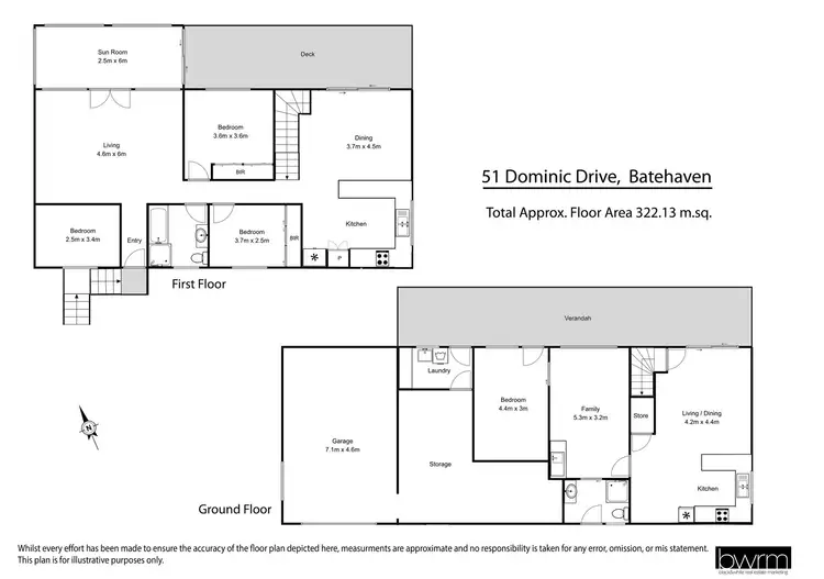 Floorplan of Homely house listing, 51 Dominic Drive, Batehaven NSW 2536