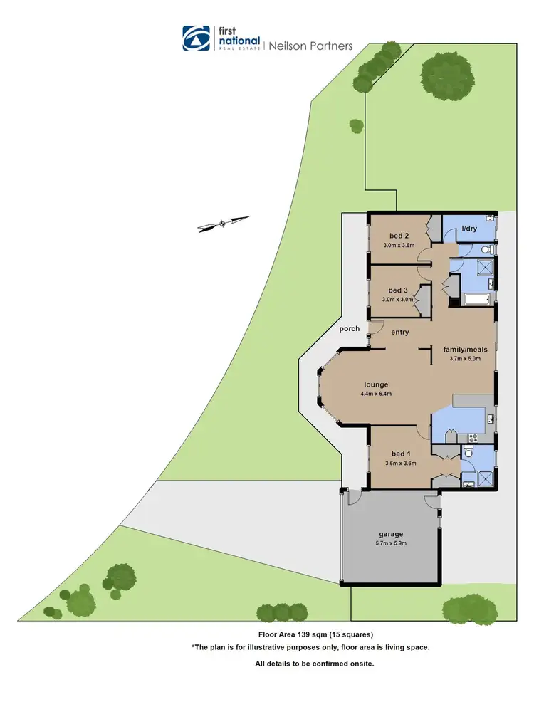 Floorplan of Homely house listing, 20 Grice Quadrant, Pakenham VIC 3810