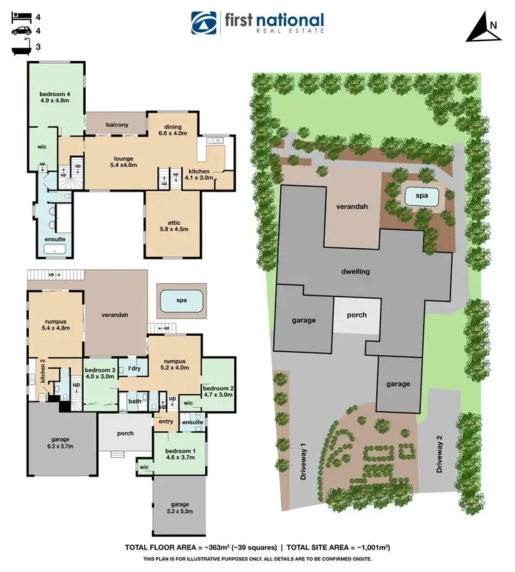 Floorplan of Homely house listing, 5 Royal Crescent, Beaconsfield VIC 3807