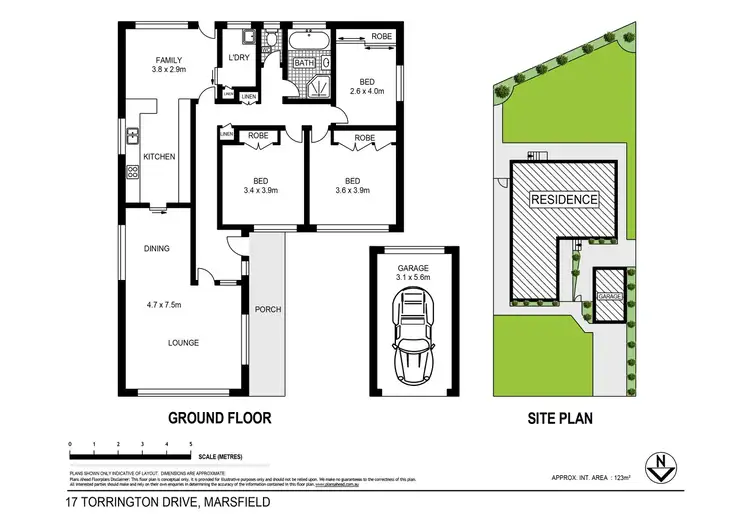 Floorplan of Homely house listing, 17 Torrington Drive, Marsfield NSW 2122