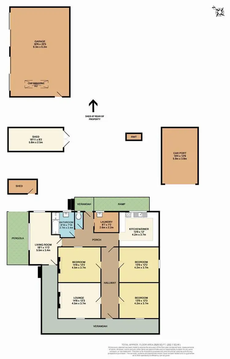 Floorplan of Homely house listing, 7 Milne Terrace, Moonta SA 5558