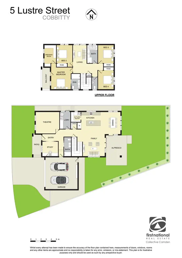 Floorplan of Homely house listing, 5 Lustre Street, Cobbitty NSW 2570