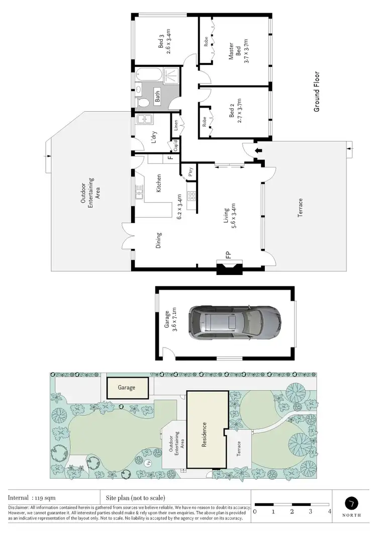 Floorplan of Homely house listing, 44 Polding Road, Lindfield NSW 2070