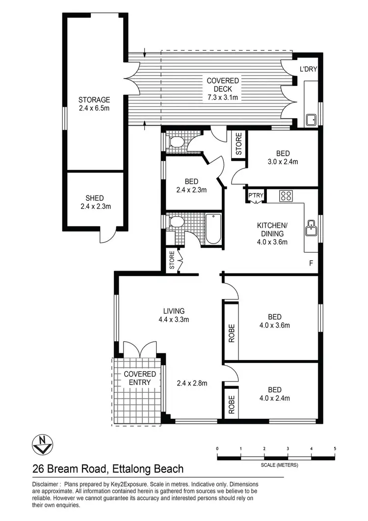 Floorplan of Homely house listing, 26 Bream Road, Ettalong Beach NSW 2257