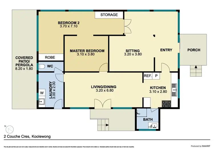 Floorplan of Homely house listing, 2 Couche Crescent, Koolewong NSW 2256