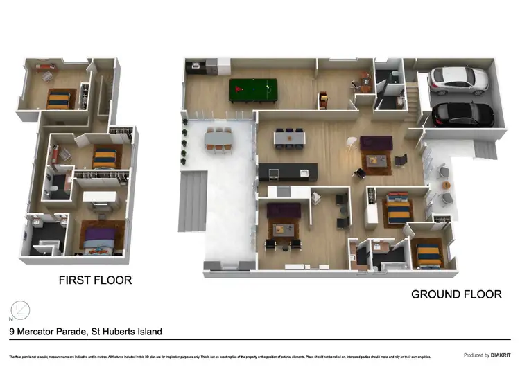 Floorplan of Homely house listing, 9 Mercator Parade, St Huberts Island NSW 2257