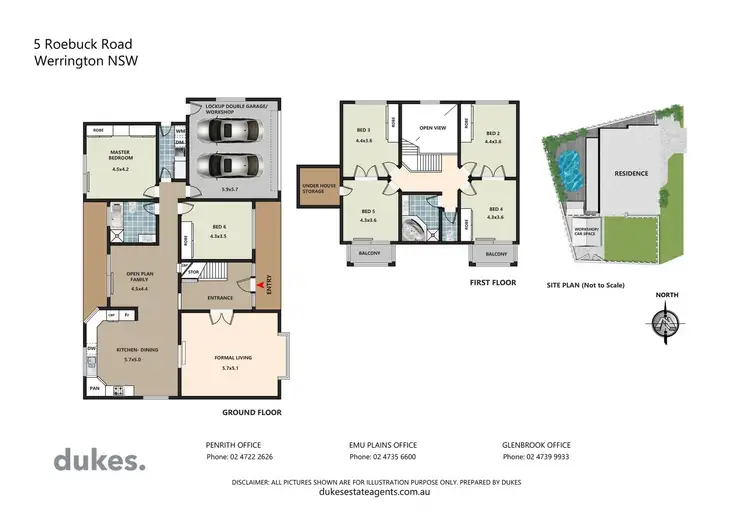 Floorplan of Homely house listing, 5 Roebuck Road, Werrington NSW 2747