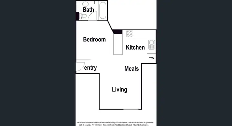 Floorplan of Homely apartment listing, 410/267 Flinders Lane, Melbourne VIC 3000