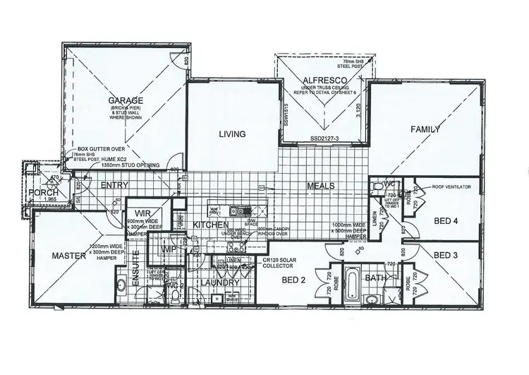 Floorplan of Homely house listing, 58 Montana Drive, Mildura VIC 3500