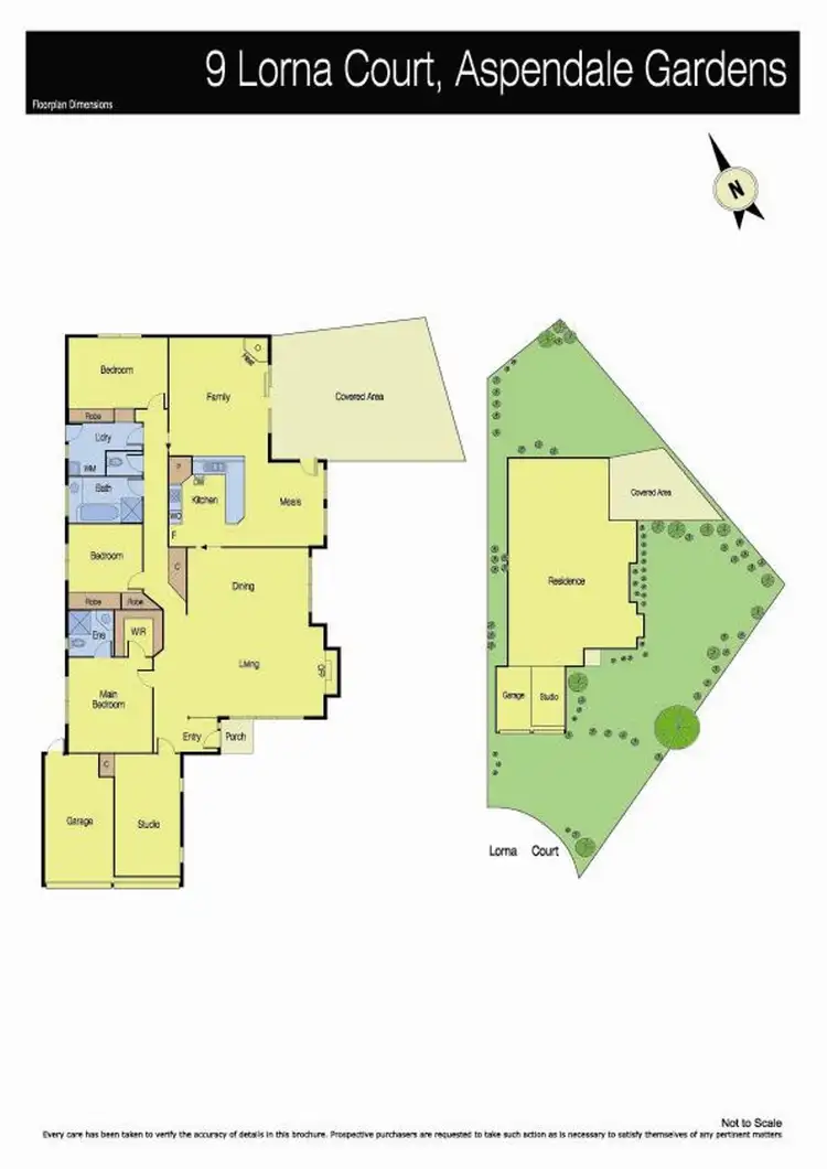 Floorplan of Homely house listing, 9 Lorna Court, Aspendale Gardens VIC 3195