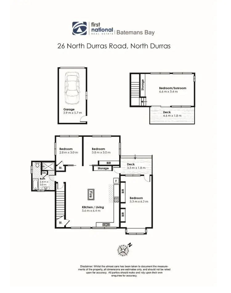 Floorplan of Homely house listing, 26 Durras Road, Durras North NSW 2536