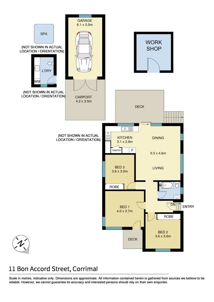 Floorplan of Homely house listing, 11 Bon Accord Street, Corrimal NSW 2518