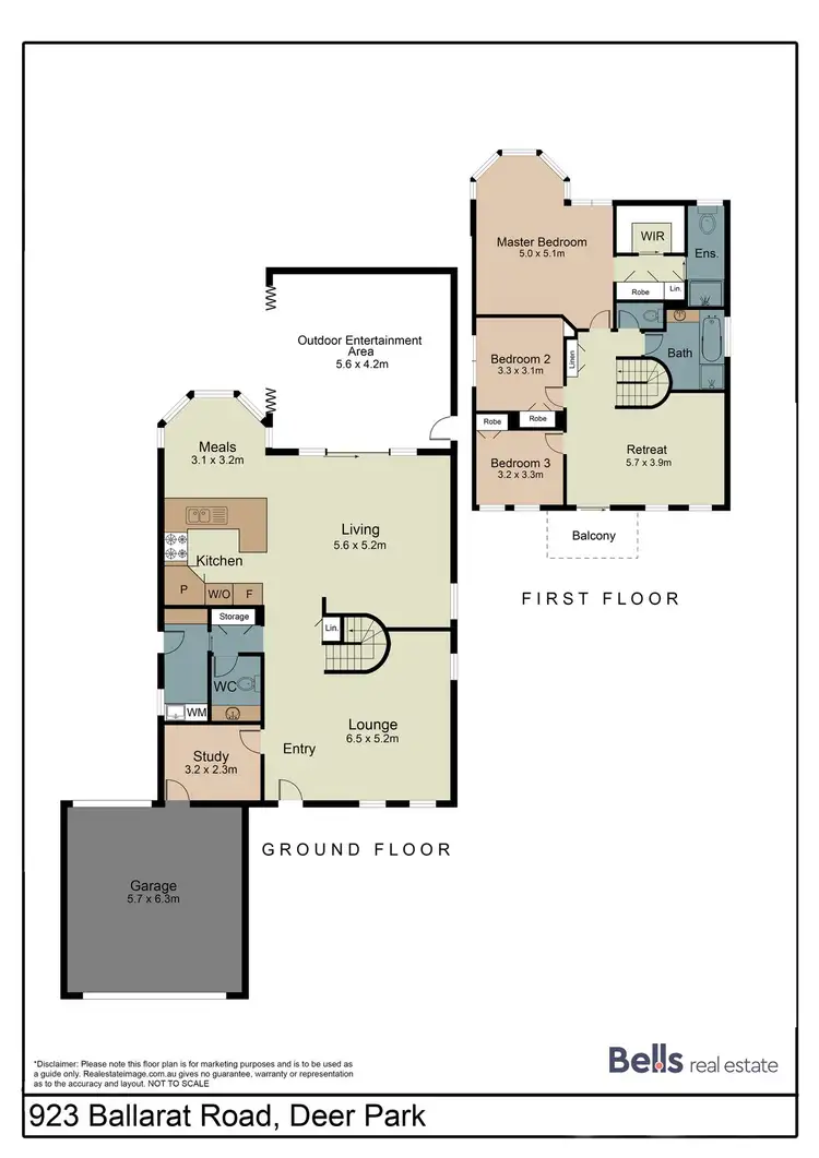 Floorplan of Homely house listing, 923 Ballarat Road, Deer Park VIC 3023