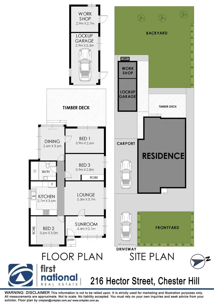Floorplan of Homely house listing, 216 Hector Street, Chester Hill NSW 2162