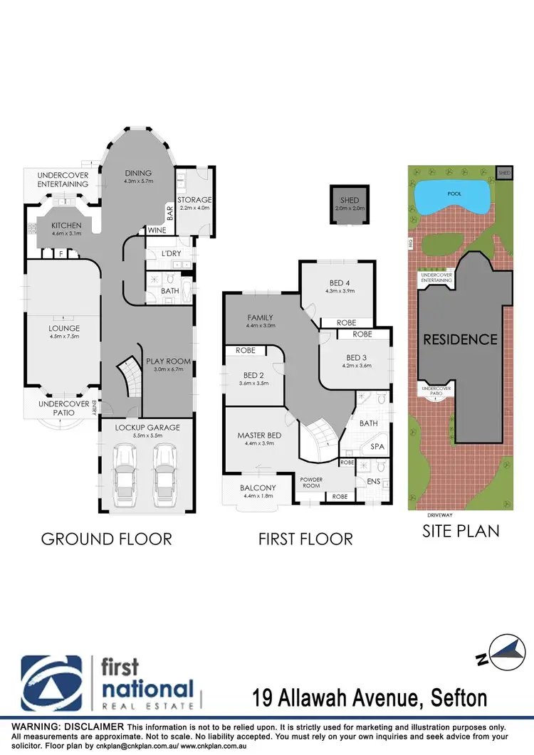 Floorplan of Homely house listing, 19 Allawah Avenue, Sefton NSW 2162