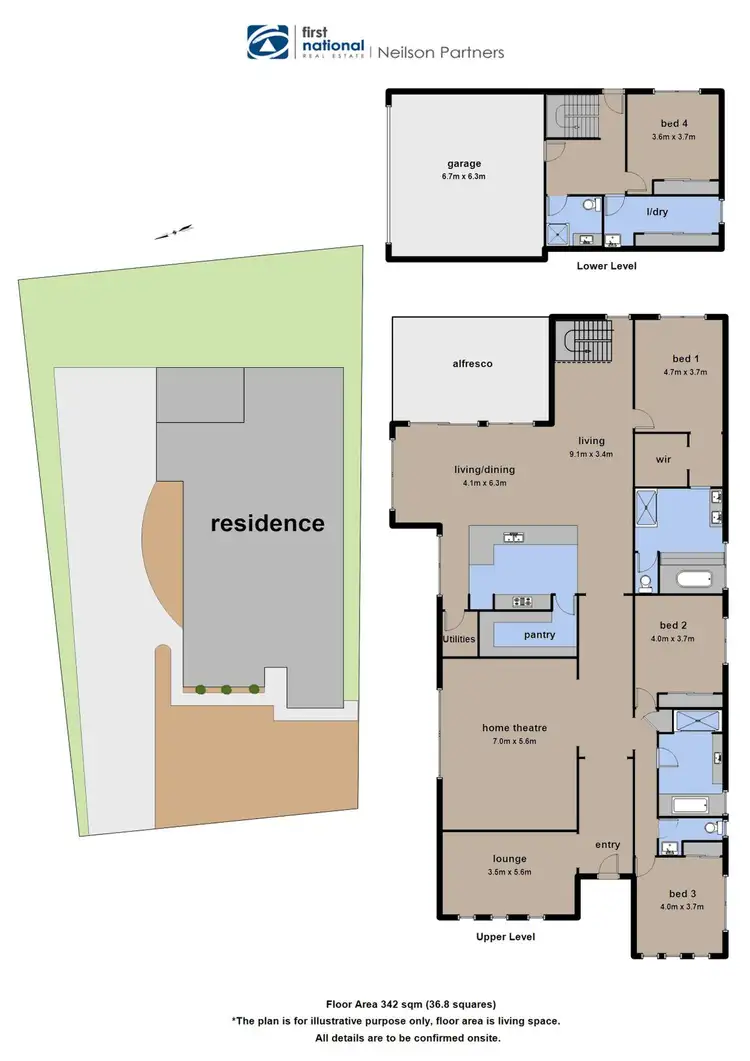 Floorplan of Homely house listing, 7 Royal Crescent, Beaconsfield VIC 3807