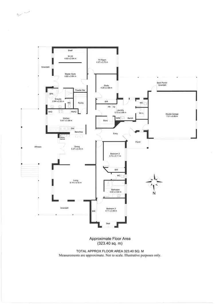 Floorplan of Homely house listing, 10 Warrenup Place, Warrenup WA 6330