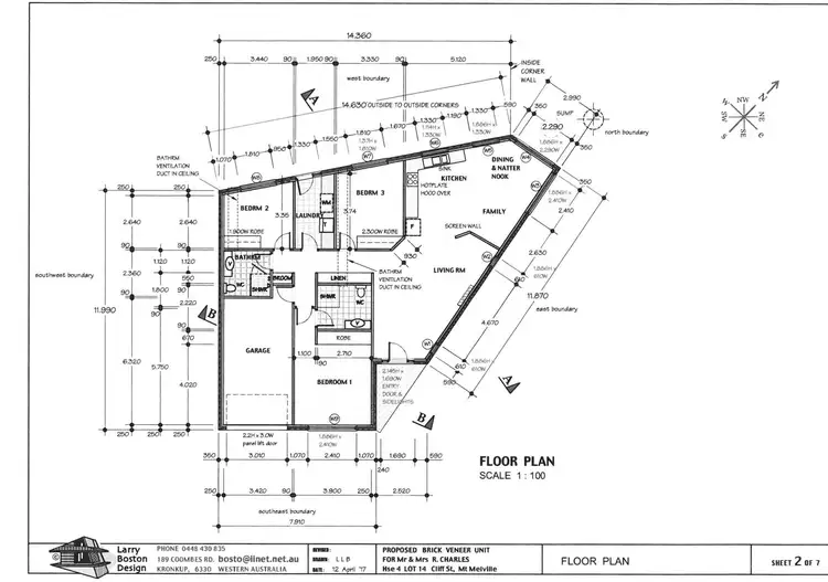 Floorplan of Homely land listing, 4C Cliff Street, Albany WA 6330