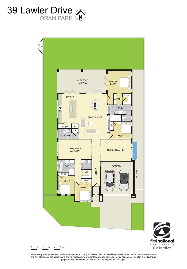 Floorplan of Homely house listing, 39 Lawler Drive, Oran Park NSW 2570