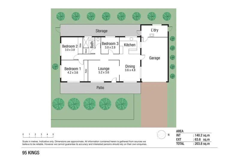 Floorplan of Homely house listing, 95 Kings Road, Pimlico QLD 4812
