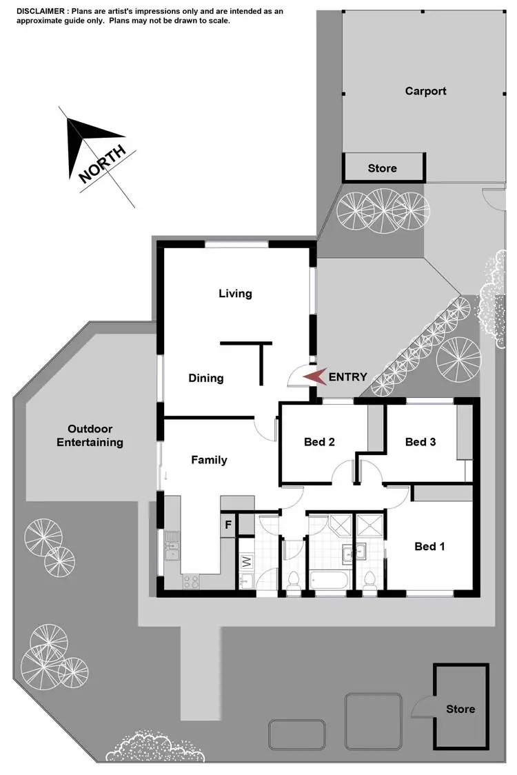 Floorplan of Homely townhouse listing, 4/46 Catchpole Street, Macquarie ACT 2614
