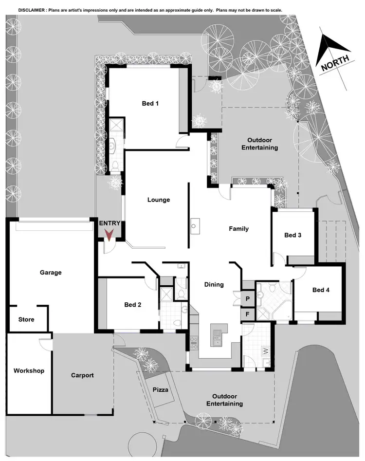 Floorplan of Homely house listing, 6 Sweet Place, Chisholm ACT 2905