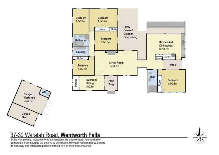 Floorplan of Homely house listing, 37-39 Waratah Road, Wentworth Falls NSW 2782