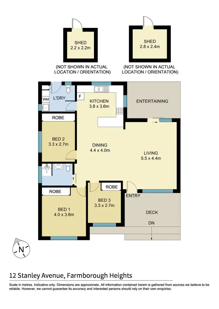 Floorplan of Homely house listing, 12 Stanley Avenue, Farmborough Heights NSW 2526