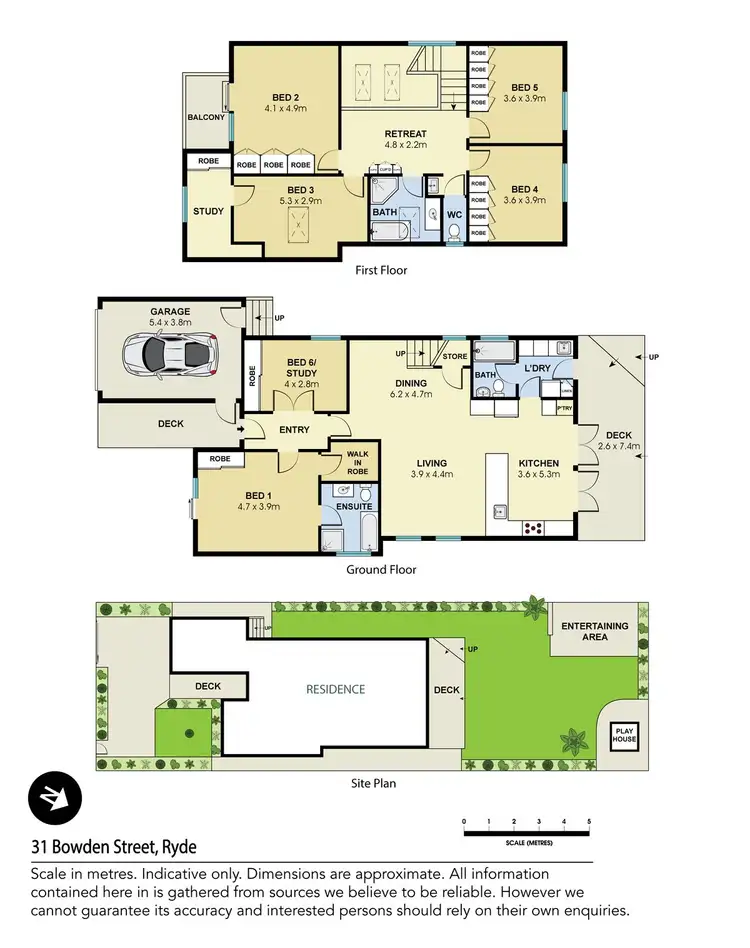 Floorplan of Homely house listing, 31 Bowden Street, Ryde NSW 2112