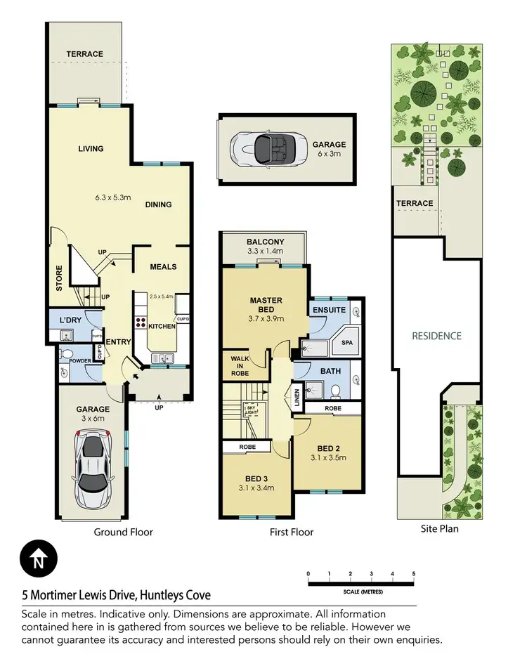 Floorplan of Homely house listing, 5 Mortimer Lewis Drive, Huntleys Cove NSW 2111