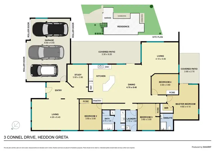 Floorplan of Homely house listing, 3 Connel Drive, Heddon Greta NSW 2321