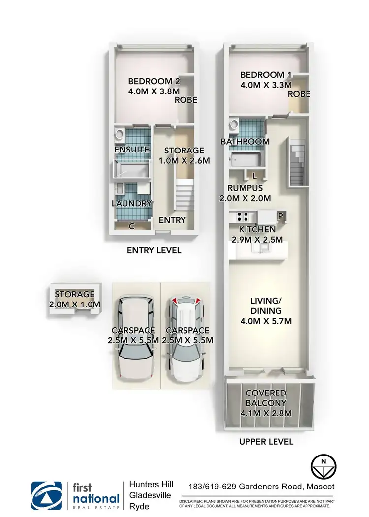 Floorplan of Homely apartment listing, 183/629 Gardeners Road, Mascot NSW 2020