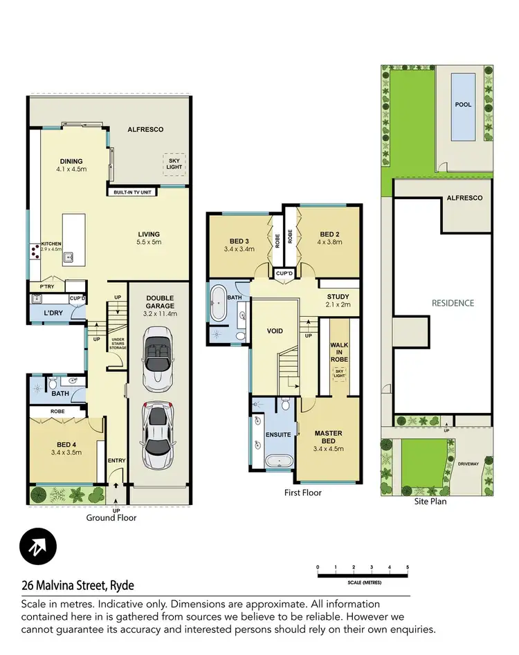 Floorplan of Homely house listing, 26 Malvina Street, Ryde NSW 2112