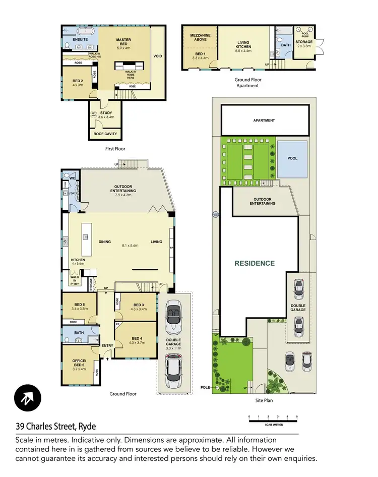 Floorplan of Homely house listing, 39 Charles Street, Ryde NSW 2112
