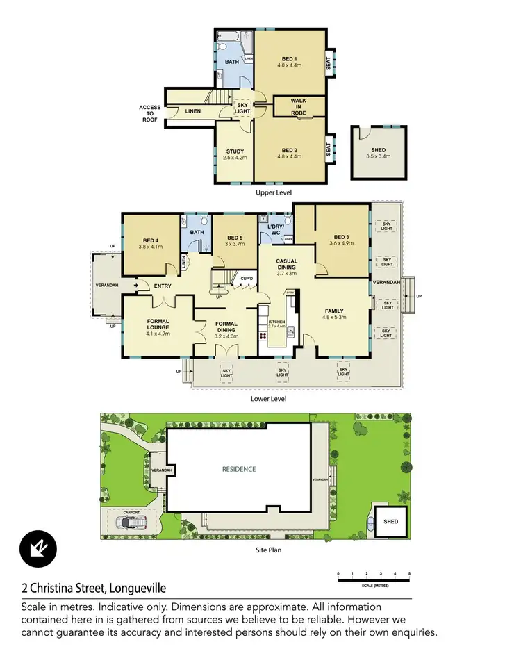 Floorplan of Homely house listing, 2 Christina Street, Longueville NSW 2066