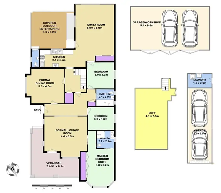Floorplan of Homely house listing, 187 Parkway Avenue, Hamilton South NSW 2303