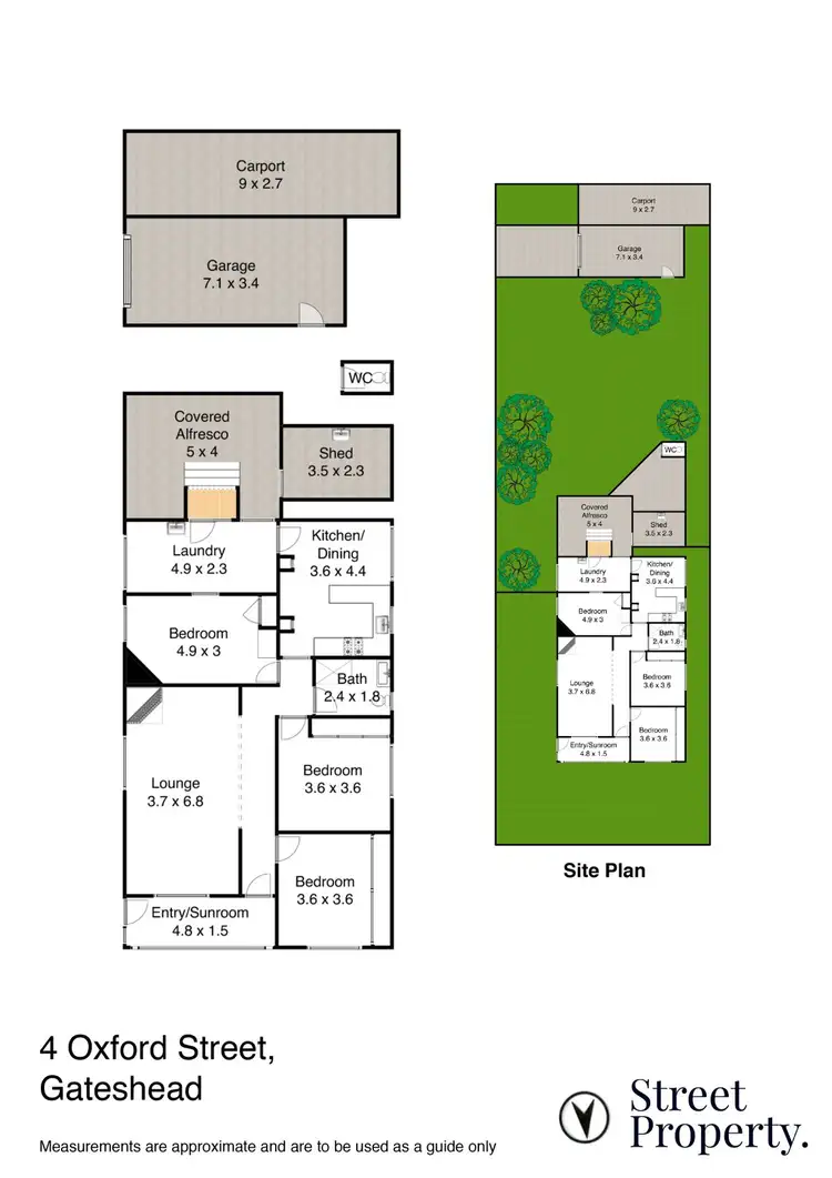 Floorplan of Homely house listing, 4 Oxford Street, Gateshead NSW 2290