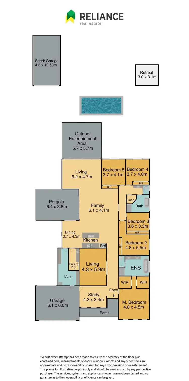 Floorplan of Homely house listing, 24 Conservation Drive, Tarneit VIC 3029