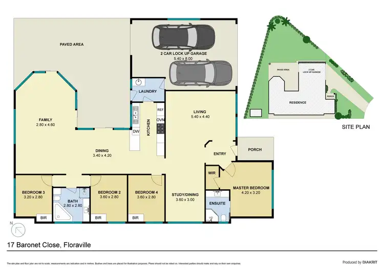 Floorplan of Homely house listing, 17 Baronet Close, Floraville NSW 2280
