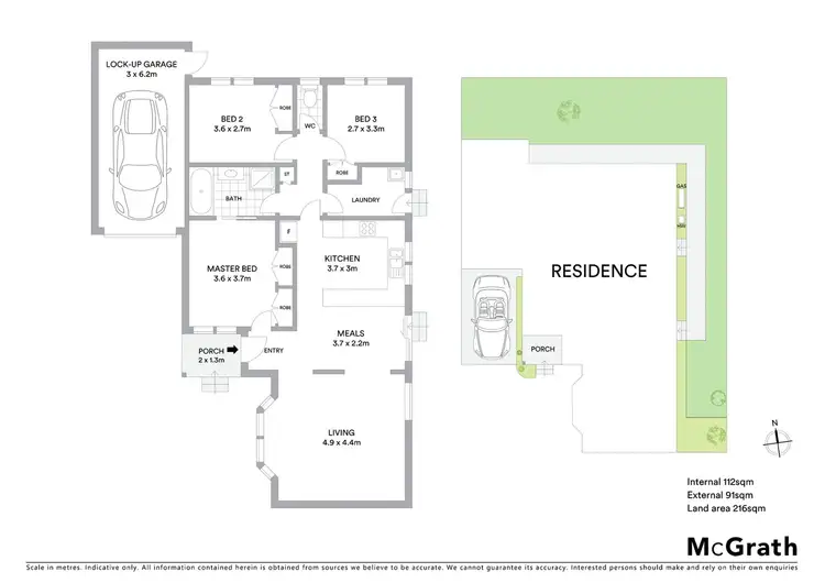 Floorplan of Homely unit listing, 2/7 Verbena Street, Blackburn North VIC 3130